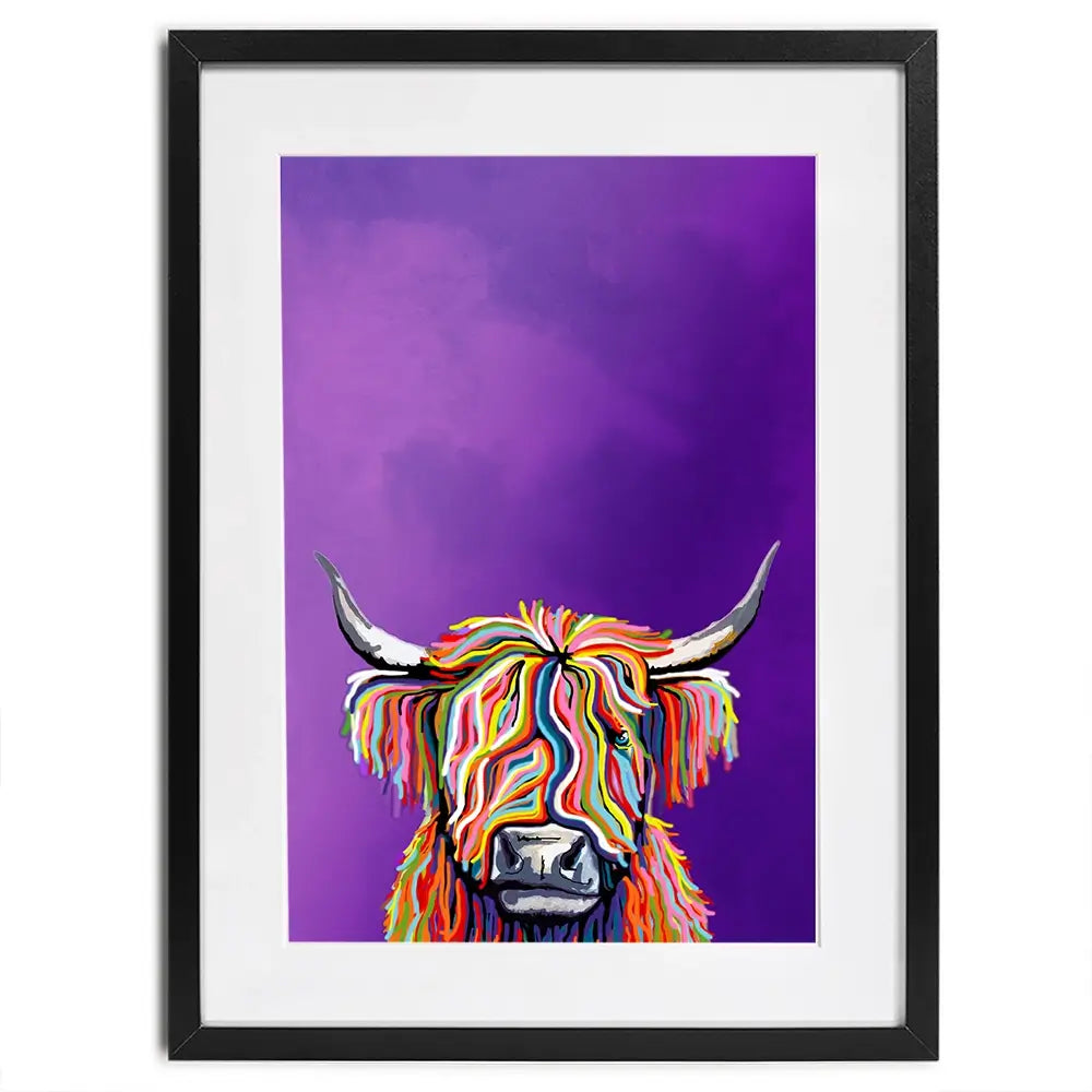 Funky Cow Framed Art Print Funky Cow Framed Art Print wall art product Independent
