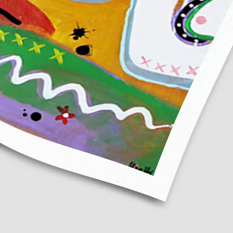 Funky Faces 2 Art Print Funky Faces 2 Art Print wall art product Maria Moretti
