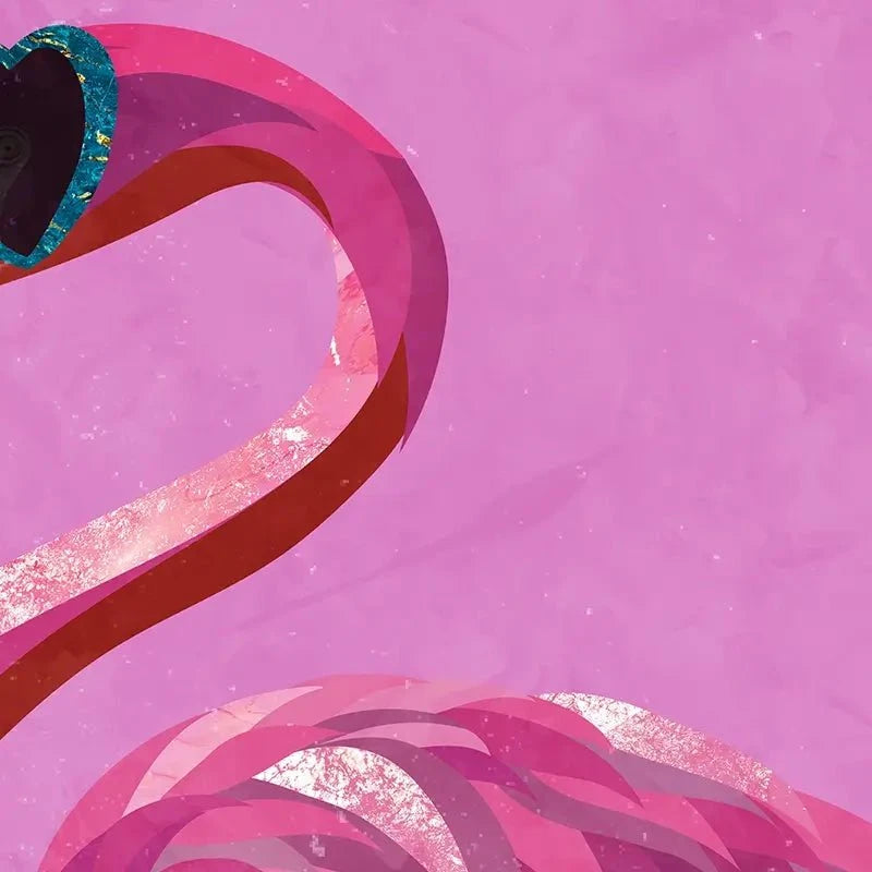 Funky Flamingo Art Print Funky Flamingo Art Print wall art product Sarah Manovski