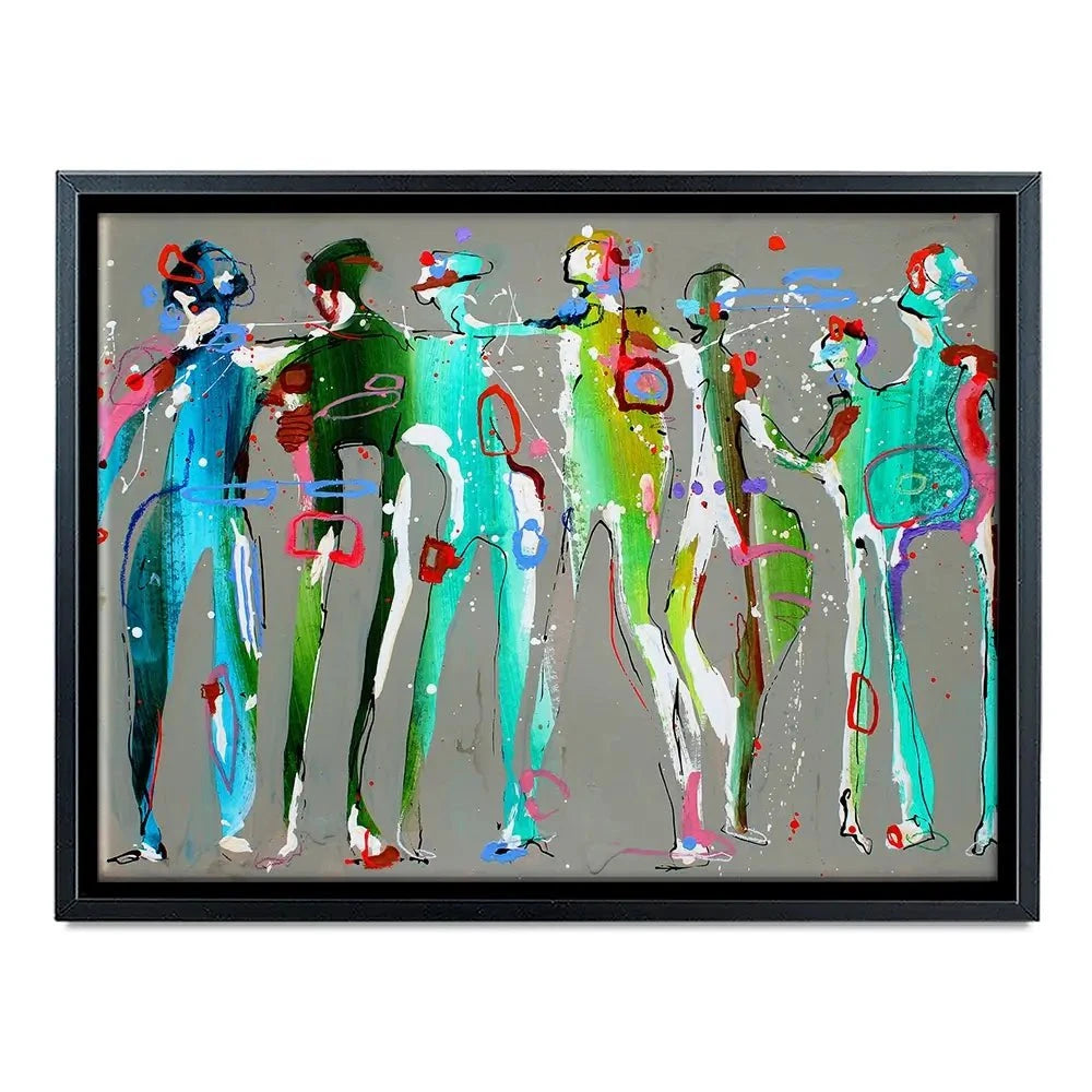 Funky People Canvas Print Funky People Canvas Print wall art product Studio Paint-Ing
