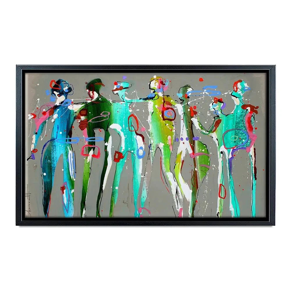 Funky People Canvas Print Funky People Canvas Print wall art product Studio Paint-Ing