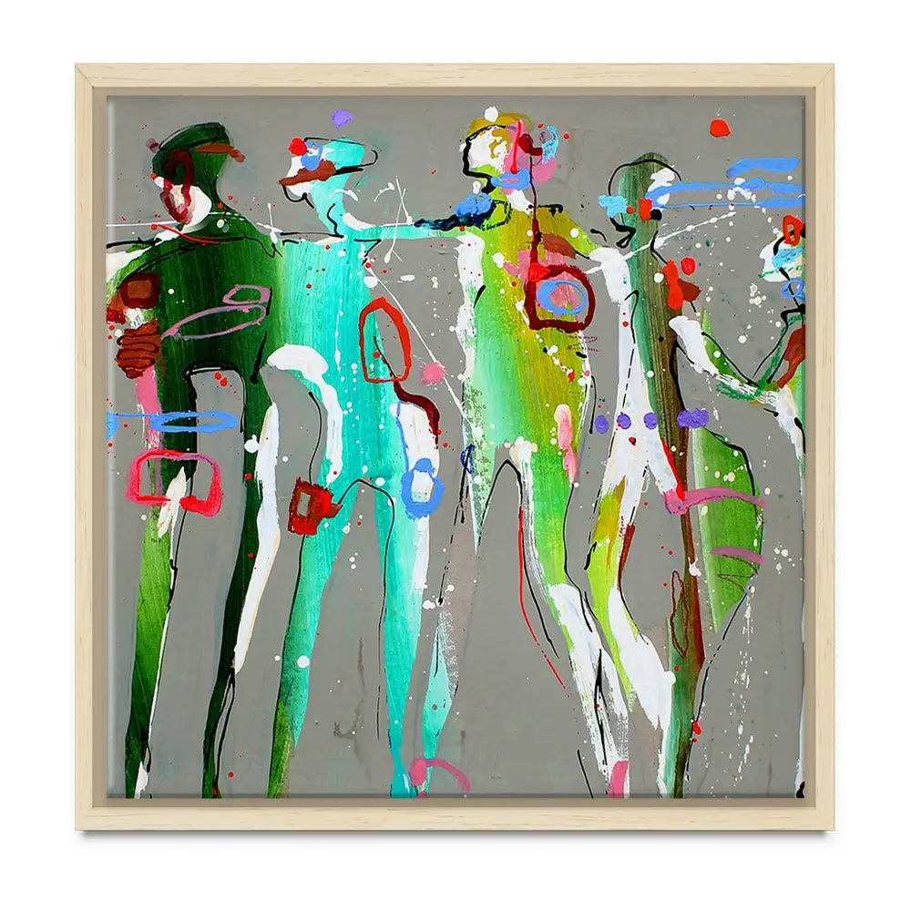 Funky People Oversized Canvas Print Funky People Oversized Canvas Print wall art product Art Print Shop