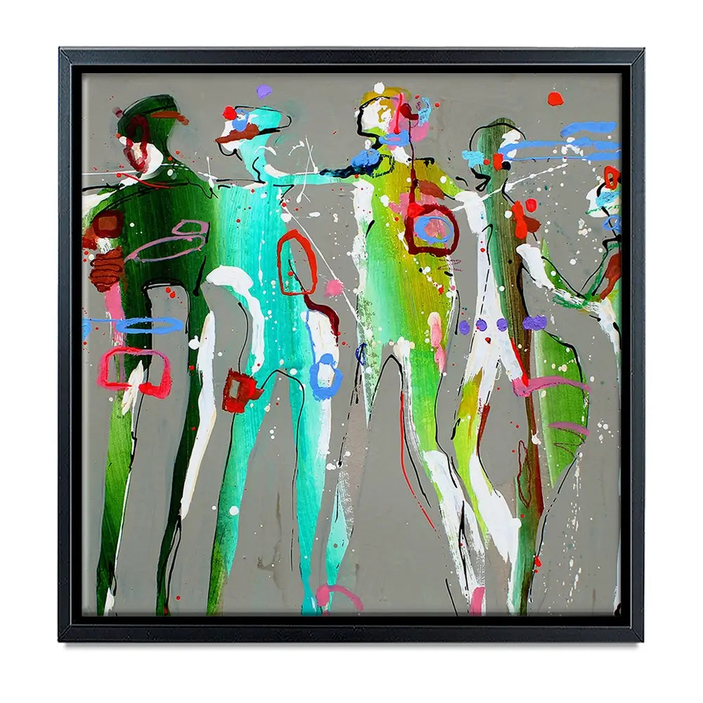 Funky People Oversized Canvas Print Funky People Oversized Canvas Print wall art product Art Print Shop