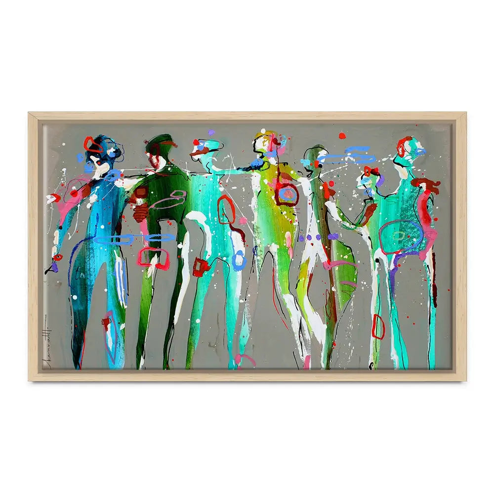 Funky People Oversized Canvas Print Funky People Oversized Canvas Print wall art product Art Print Shop