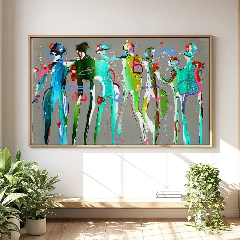 Funky People Oversized Canvas Print Funky People Oversized Canvas Print wall art product Art Print Shop