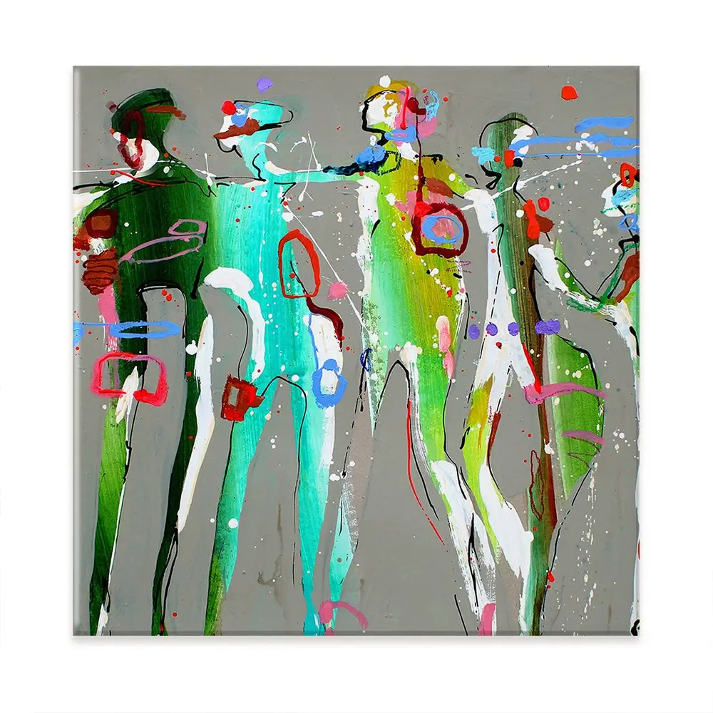 Funky People Oversized Canvas Print Funky People Oversized Canvas Print wall art product Art Print Shop