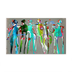 Funky People Oversized Canvas Print Funky People Oversized Canvas Print wall art product Art Print Shop