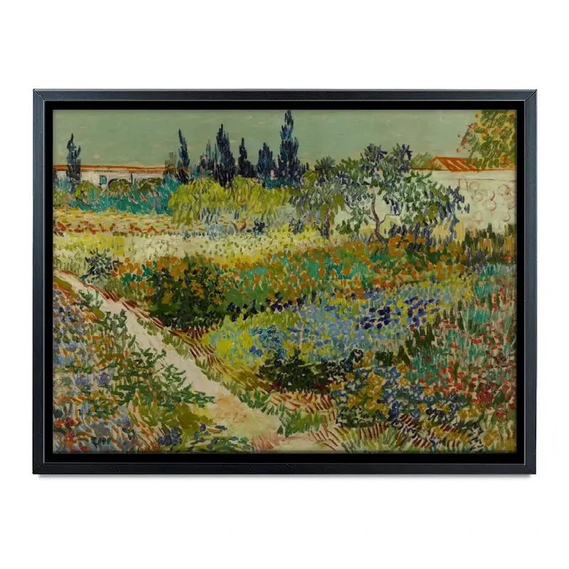 Garden At Arles Canvas Print Garden At Arles Canvas Print wall art product Vincent Van Gogh