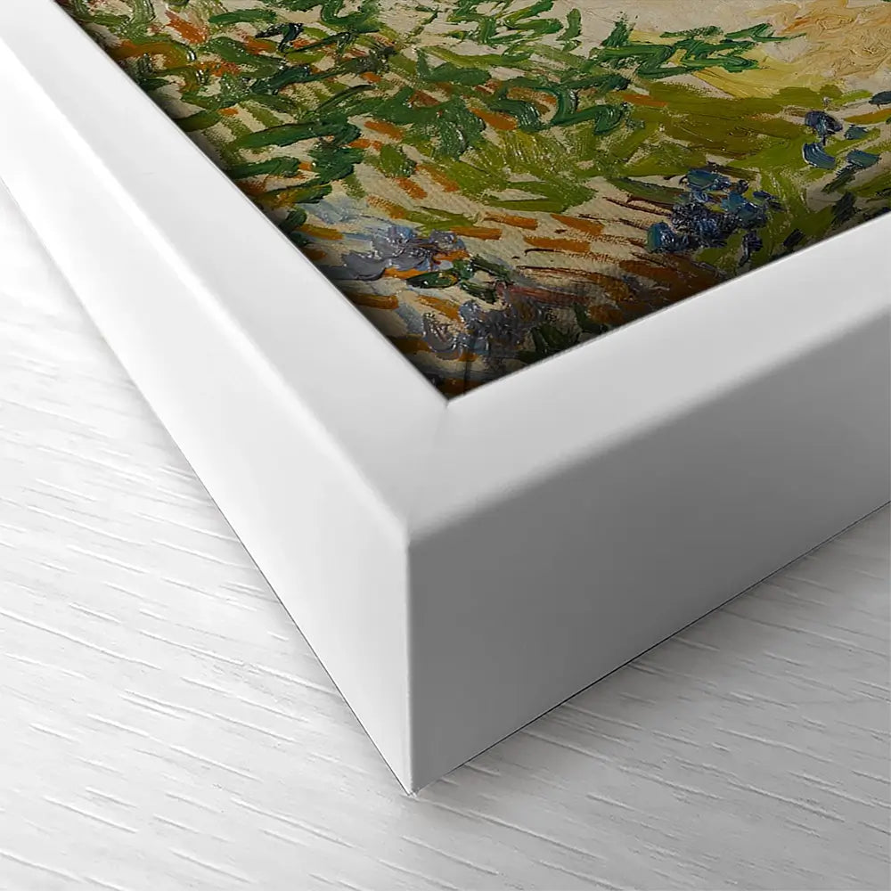 Garden At Arles Square Canvas Print Garden At Arles Square Canvas Print wall art product Art Print Shop