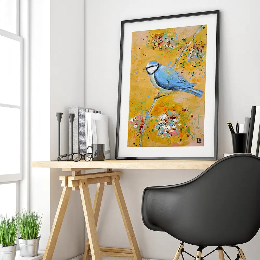 Garden Bird Framed Art Print Garden Bird Framed Art Print wall art product Studio Paint-Ing