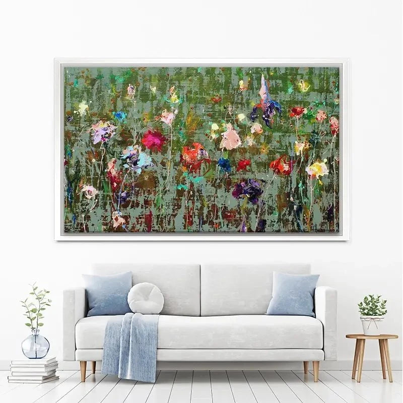 Garden Flowers Canvas Print Garden Flowers Canvas Print wall art product Studio Paint-Ing
