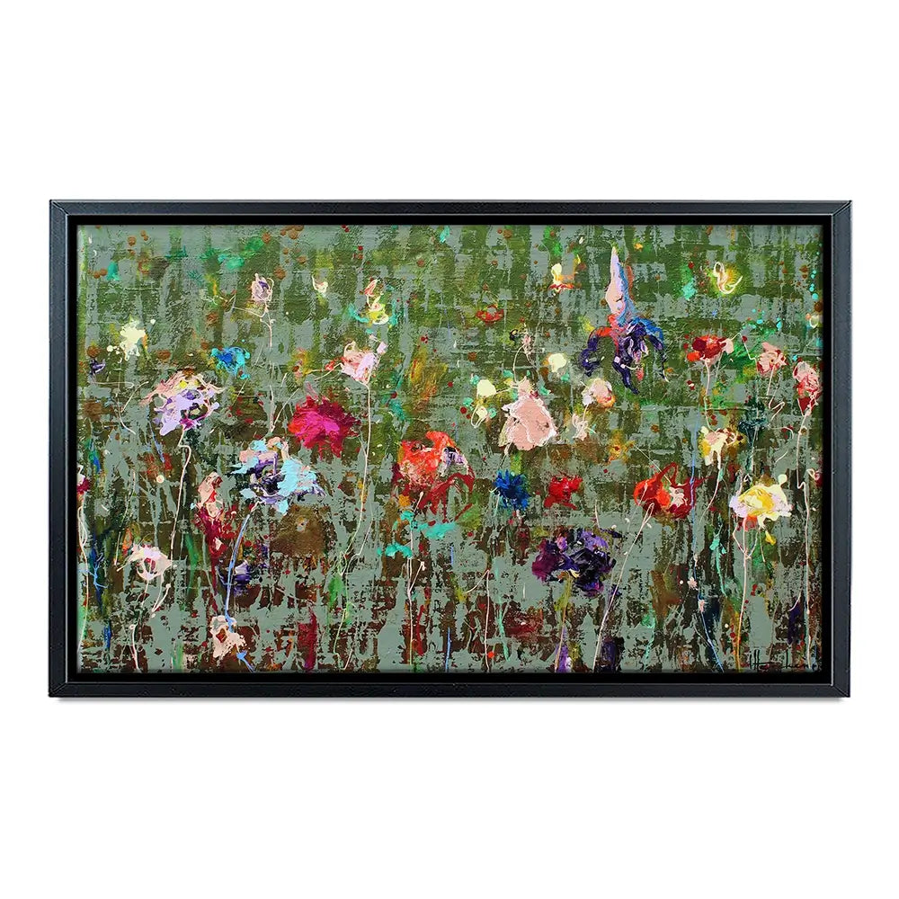 Garden Flowers Oversized Canvas Print Garden Flowers Oversized Canvas Print wall art product Art Print Shop