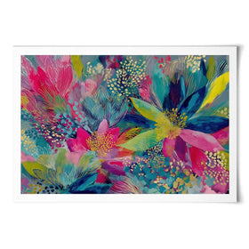 Garden In Colours Art Print Garden In Colours Art Print wall art product Chromatic Storm Studio