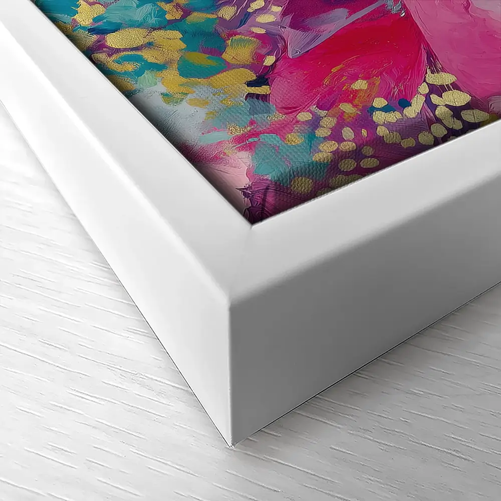 Garden In Colours Canvas Print Garden In Colours Canvas Print wall art product Chromatic Storm Studio