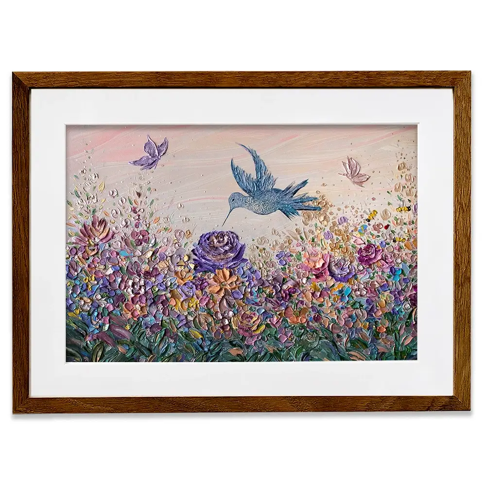 Garden Of Life Framed Art Print Garden Of Life Framed Art Print wall art product Nada Khatib