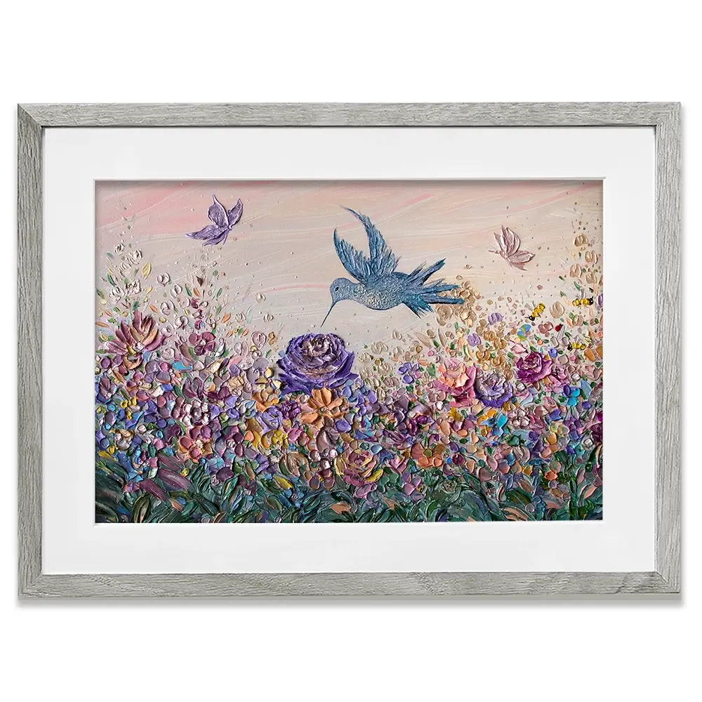 Garden Of Life Framed Art Print Garden Of Life Framed Art Print wall art product Nada Khatib