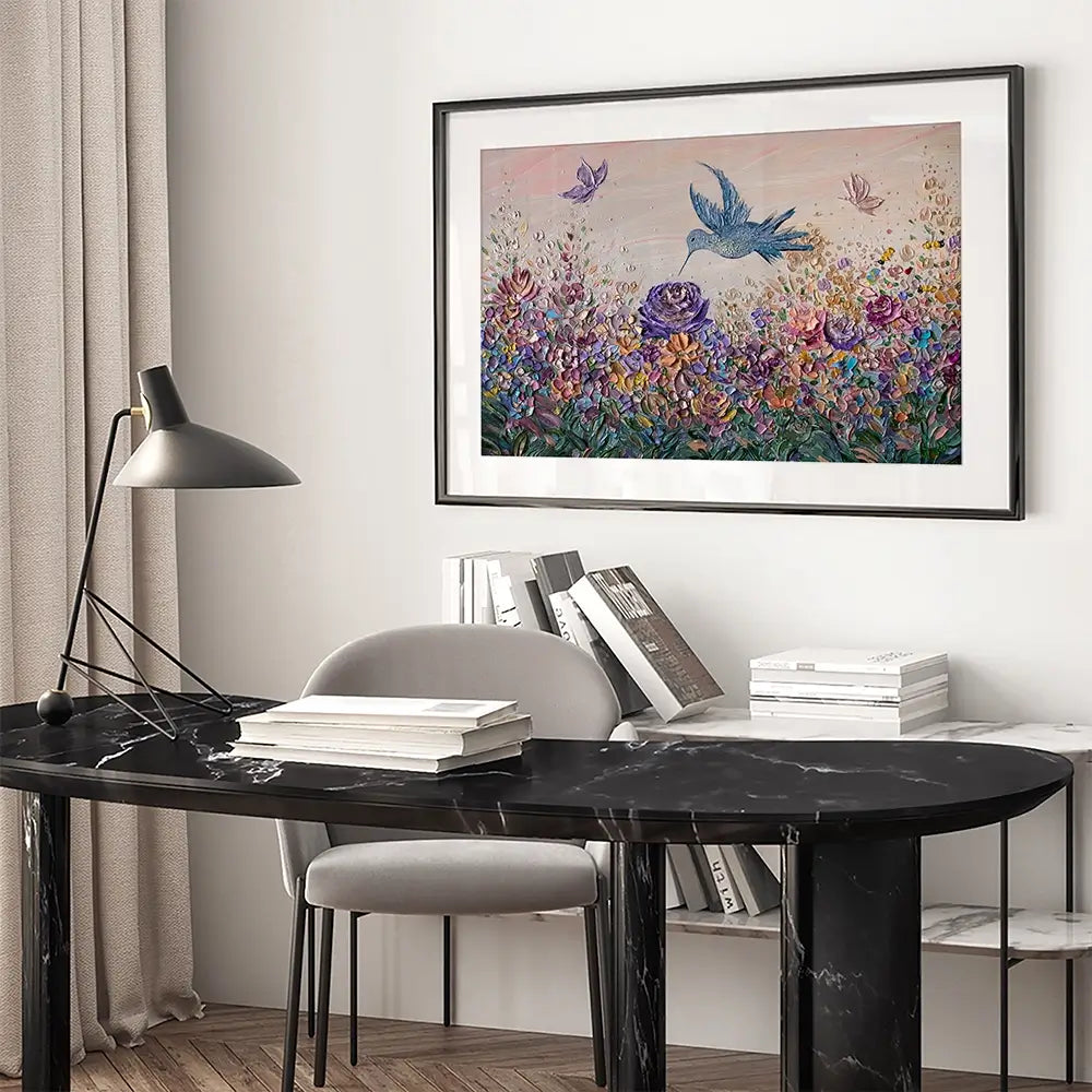 Garden Of Life Framed Art Print Garden Of Life Framed Art Print wall art product Nada Khatib