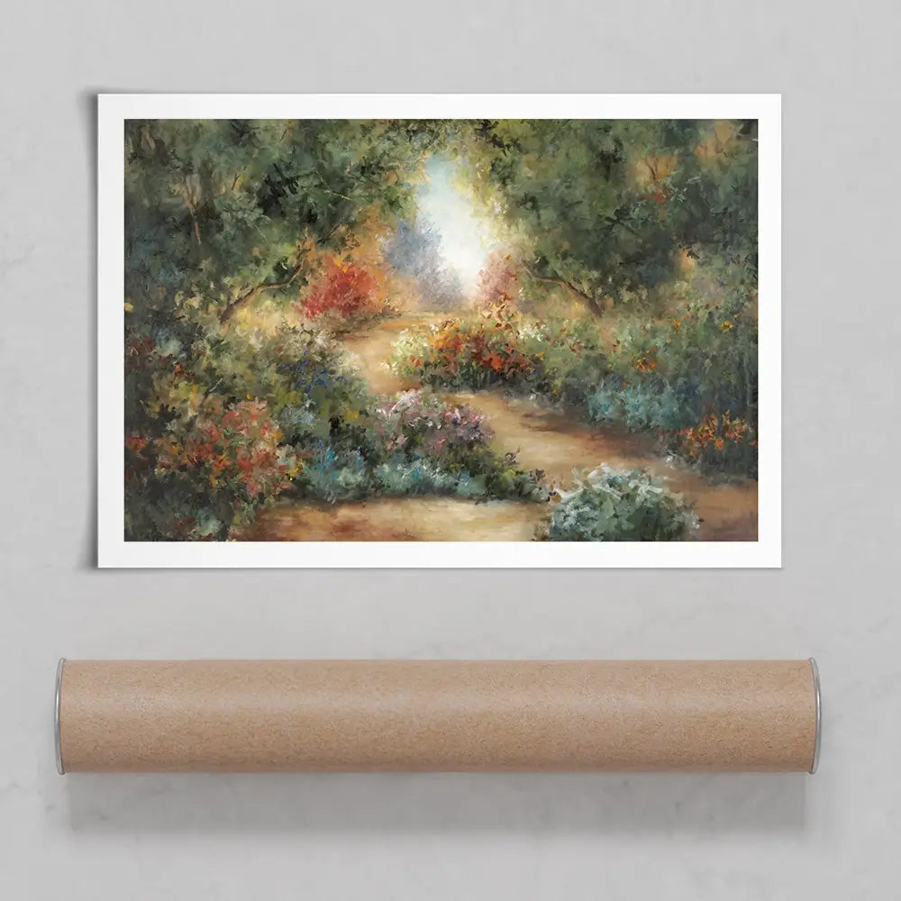 Garden Pathway Art Print Garden Pathway Art Print wall art product Carol Robinson