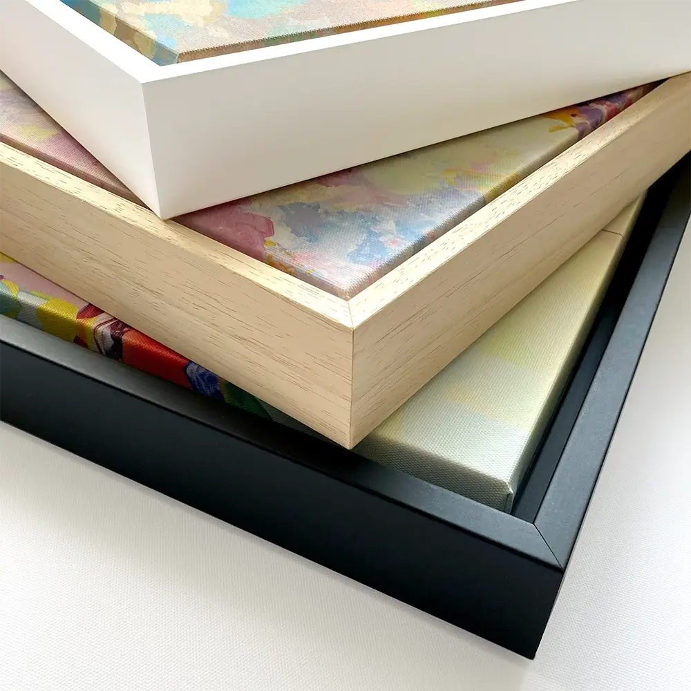 Gaze Square Canvas Print Gaze Square Canvas Print wall art product Studio Paint-Ing