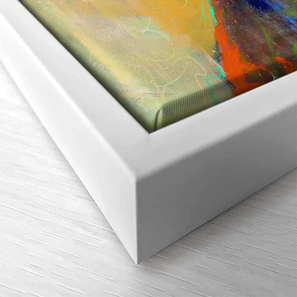 Gaze Square Canvas Print Gaze Square Canvas Print wall art product Studio Paint-Ing