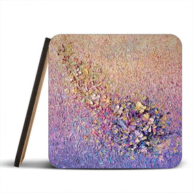 Gentle Flutter Coaster Set Gentle Flutter Coaster Set wall art product Nada Khatib