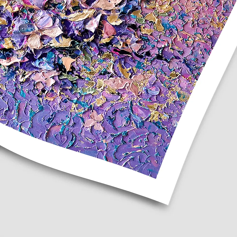 Gentle Flutter Square Art Print Gentle Flutter Square Art Print wall art product Nada Khatib