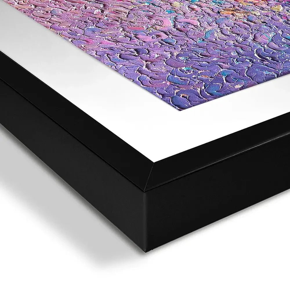 Gentle Flutter Square Framed Art Print Gentle Flutter Square Framed Art Print wall art product Nada Khatib