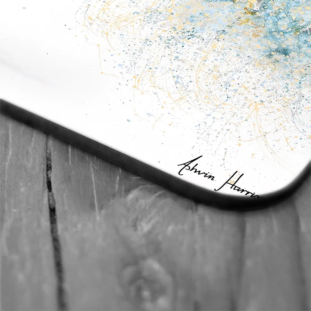 Gentle Frost Tree Coaster Set Gentle Frost Tree Coaster Set wall art product Ashvin Harrison