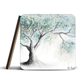 Gentle Frost Tree Coaster Set Gentle Frost Tree Coaster Set wall art product Ashvin Harrison