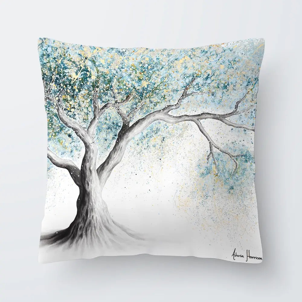 Gentle Frost Tree Cushion Gentle Frost Tree Cushion wall art product Ashvin Harrison