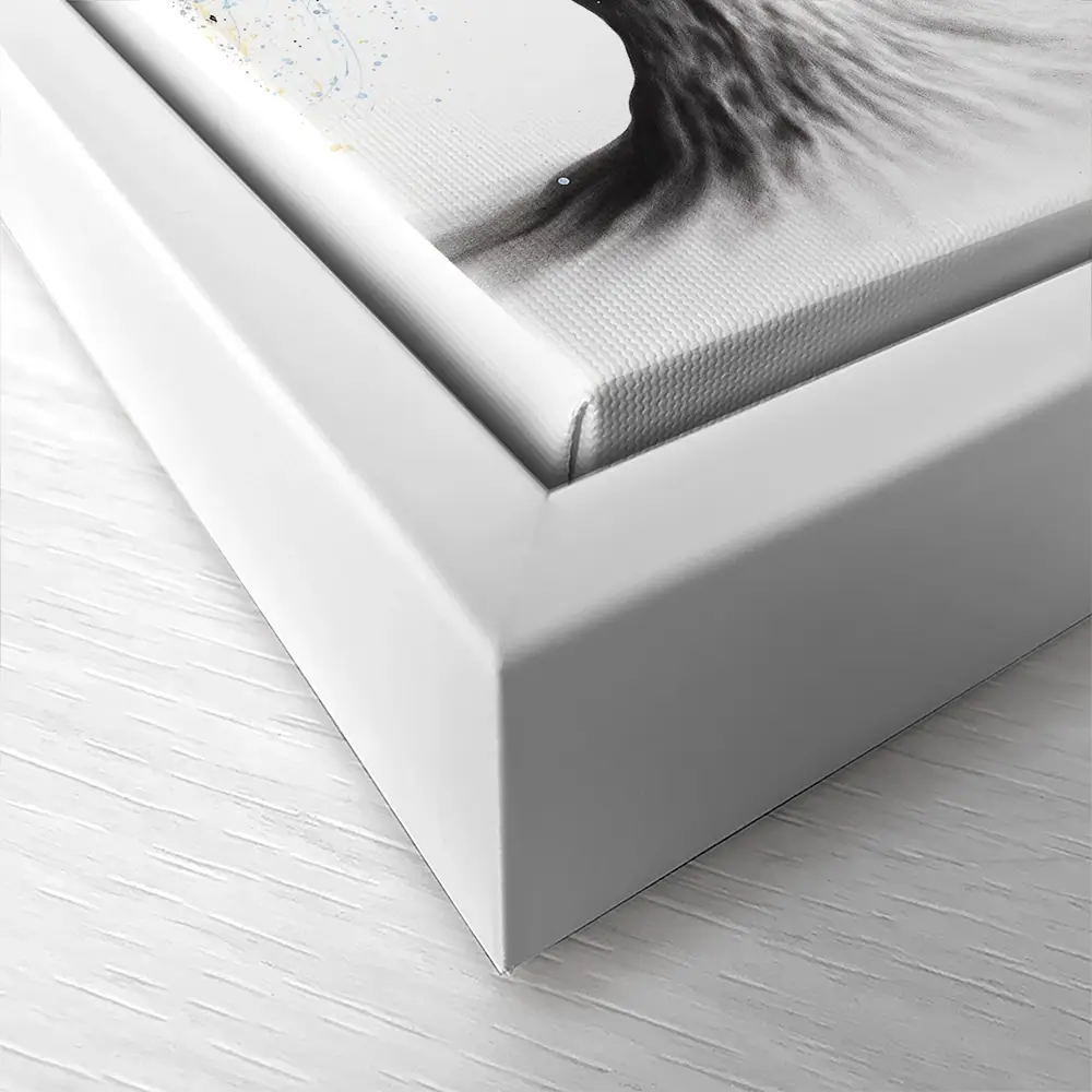 Gentle Frost Tree Square Canvas Print Gentle Frost Tree Square Canvas Print wall art product Ashvin Harrison