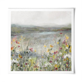 Gentle Rainstorm Square Art Print Gentle Rainstorm Square Art Print wall art product Carol Robinson