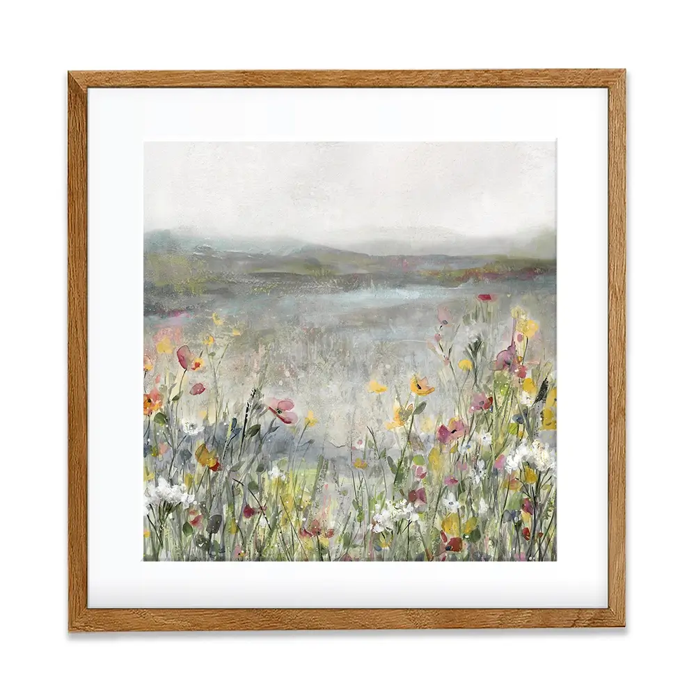 Gentle Rainstorm Square Framed Art Print Gentle Rainstorm Square Framed Art Print wall art product Carol Robinson