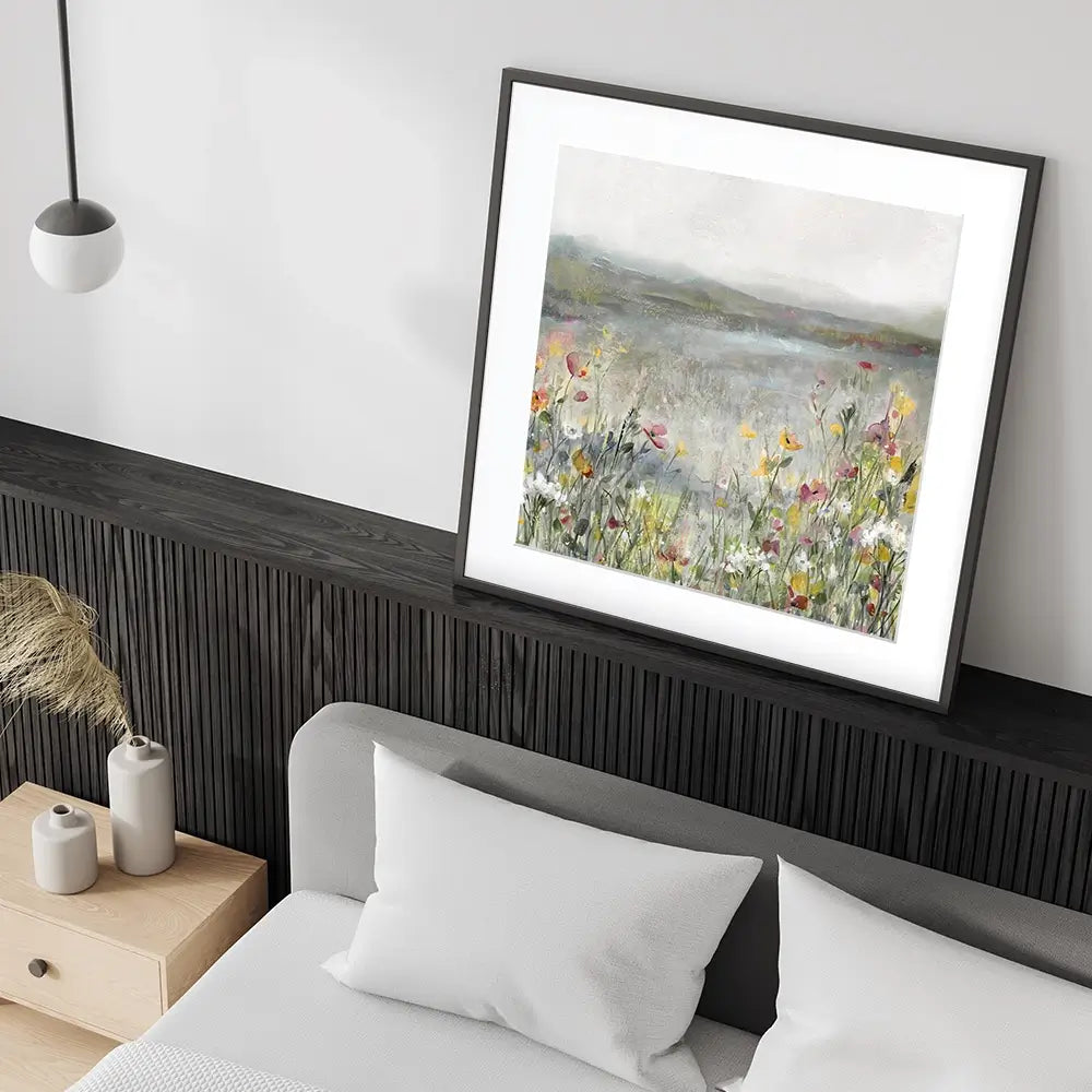 Gentle Rainstorm Square Framed Art Print Gentle Rainstorm Square Framed Art Print wall art product Carol Robinson