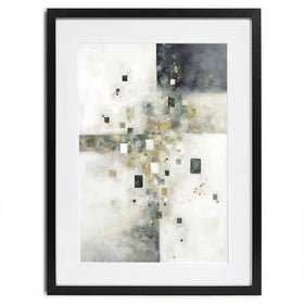 Geometric Cosmos 1 Framed Art Print Geometric Cosmos 1 Framed Art Print wall art product Chromatic Storm Studio
