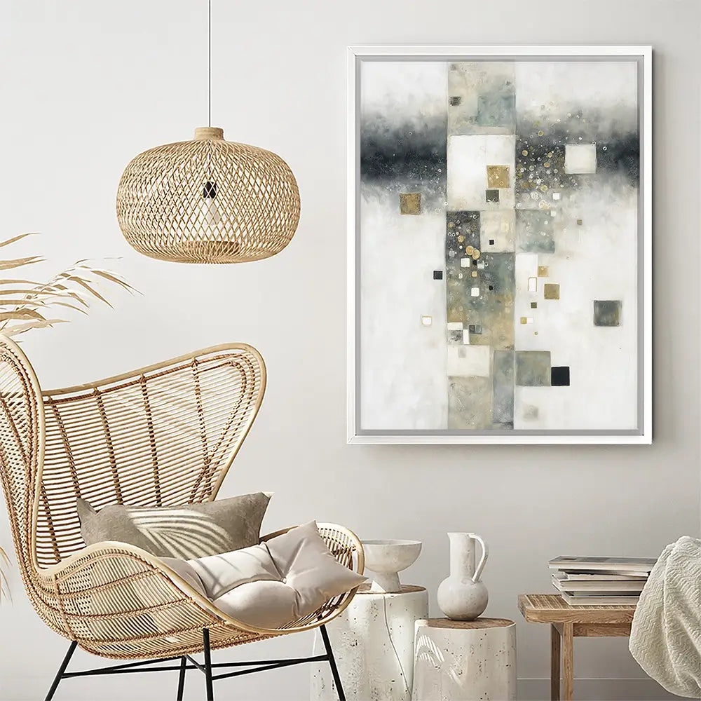 Geometric Cosmos 2 Canvas Print Geometric Cosmos 2 Canvas Print wall art product Chromatic Storm Studio