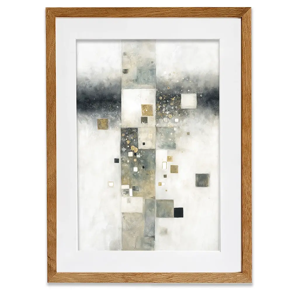Geometric Cosmos 2 Framed Art Print Geometric Cosmos 2 Framed Art Print wall art product Chromatic Storm Studio