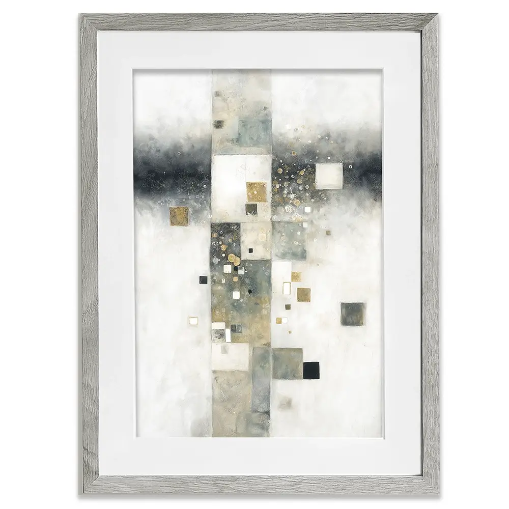 Geometric Cosmos 2 Framed Art Print Geometric Cosmos 2 Framed Art Print wall art product Chromatic Storm Studio