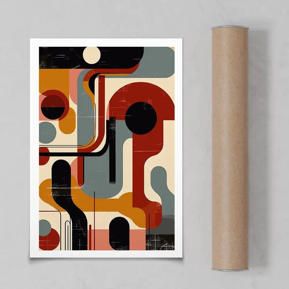 Geometric Harmony Art Print Geometric Harmony Art Print wall art product P & M Print Gallery