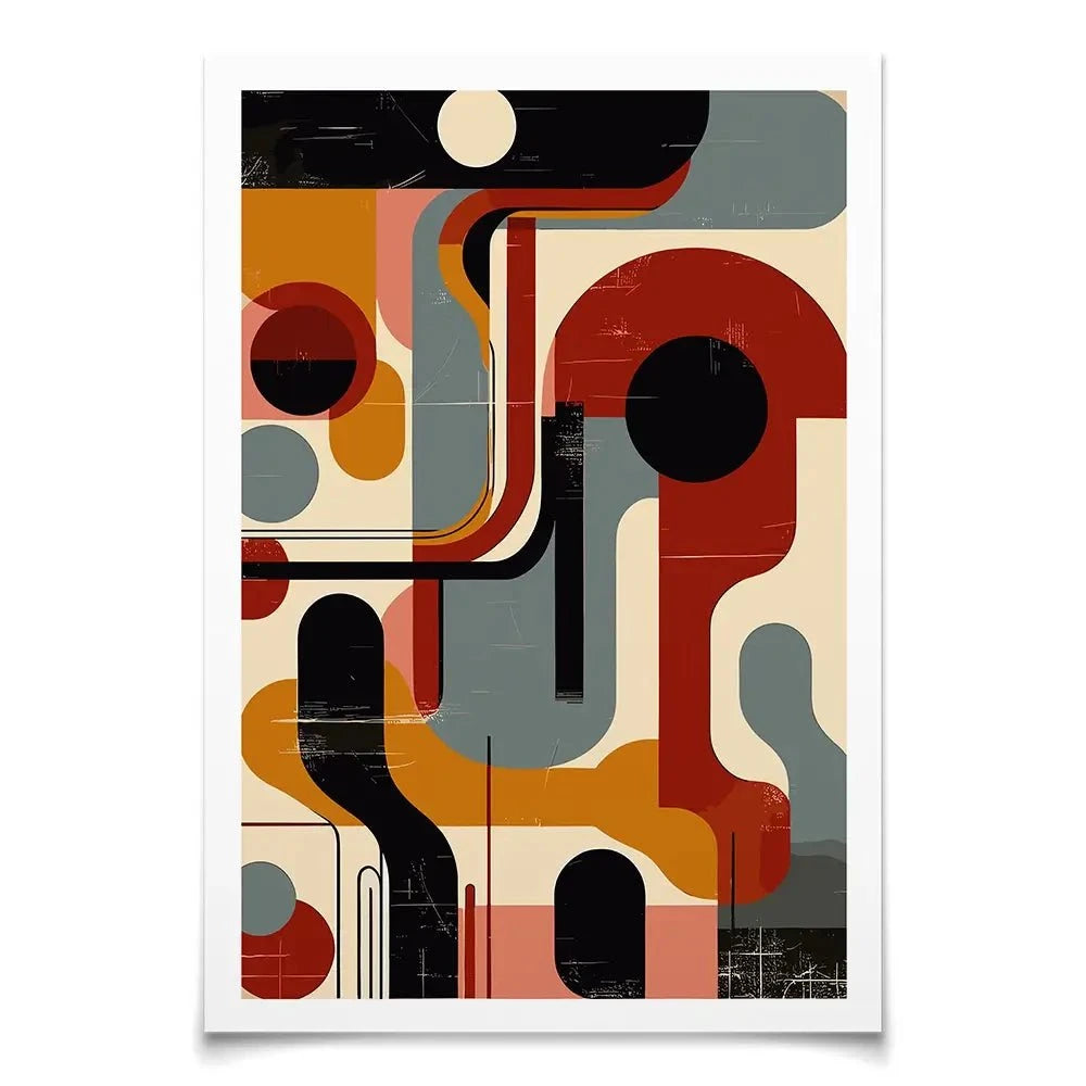 Geometric Harmony Art Print Geometric Harmony Art Print wall art product P & M Print Gallery