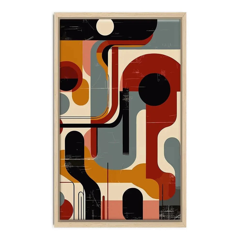 Geometric Harmony Canvas Print Geometric Harmony Canvas Print wall art product P & M Print Gallery