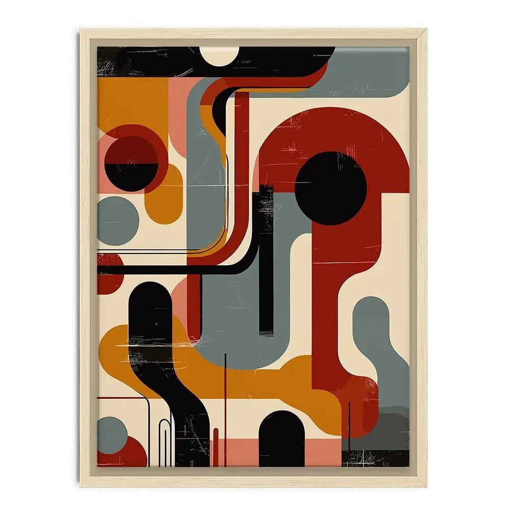 Geometric Harmony Canvas Print Geometric Harmony Canvas Print wall art product P & M Print Gallery