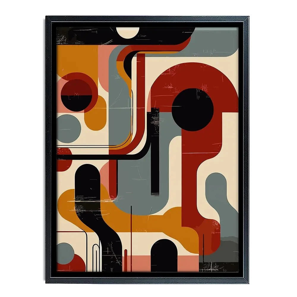Geometric Harmony Canvas Print Geometric Harmony Canvas Print wall art product P & M Print Gallery