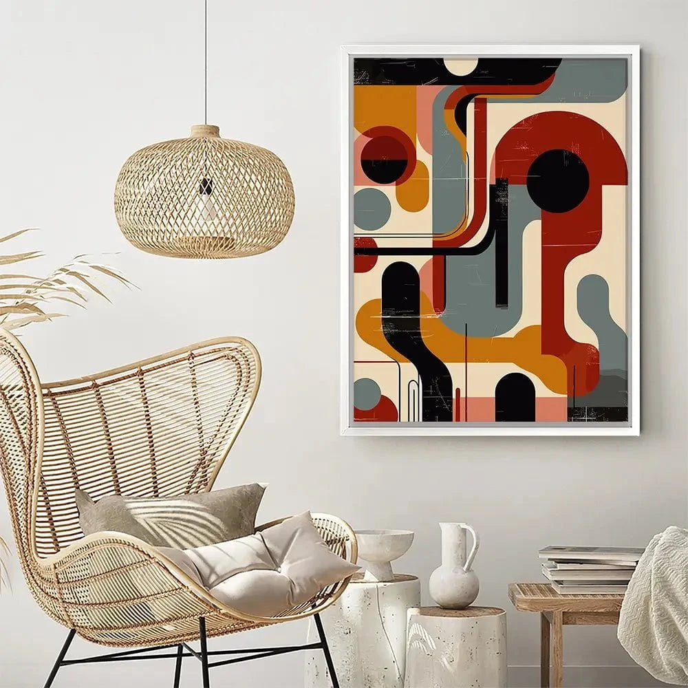 Geometric Harmony Canvas Print Geometric Harmony Canvas Print wall art product P & M Print Gallery