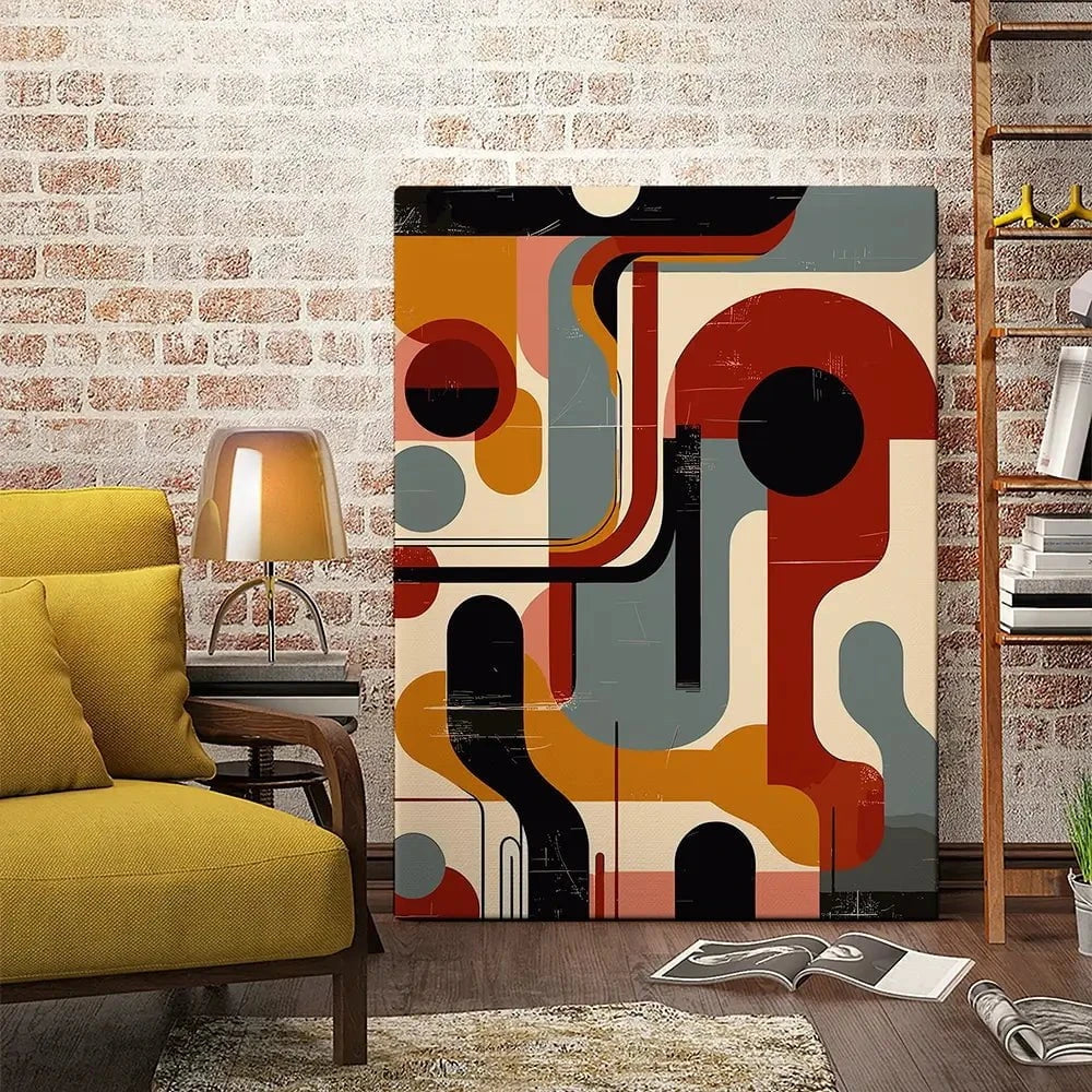 Geometric Harmony Canvas Print Geometric Harmony Canvas Print wall art product P & M Print Gallery