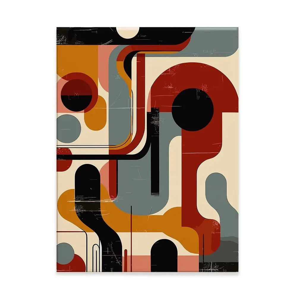 Geometric Harmony Canvas Print Geometric Harmony Canvas Print wall art product P & M Print Gallery