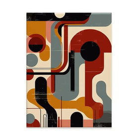 Geometric Harmony Canvas Print Geometric Harmony Canvas Print wall art product P & M Print Gallery