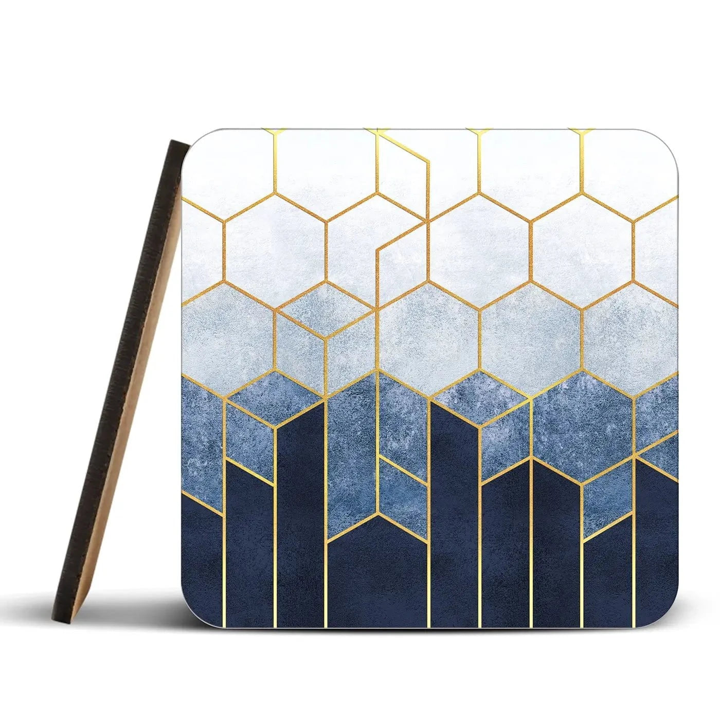 Geometric Hexagons Coaster Set Geometric Hexagons Coaster Set wall art product Katrine_arty / Shutterstock