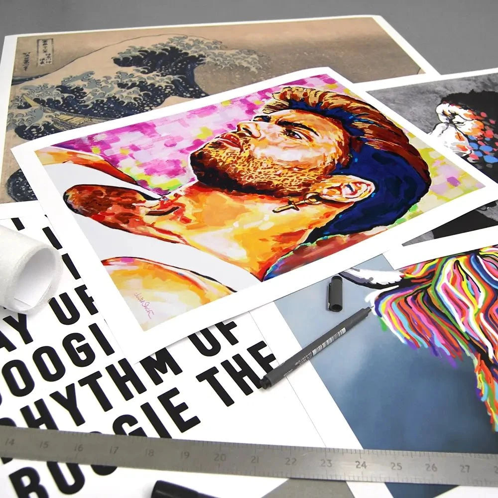 George Michael Art Print George Michael Art Print wall art product Juliet Stockton