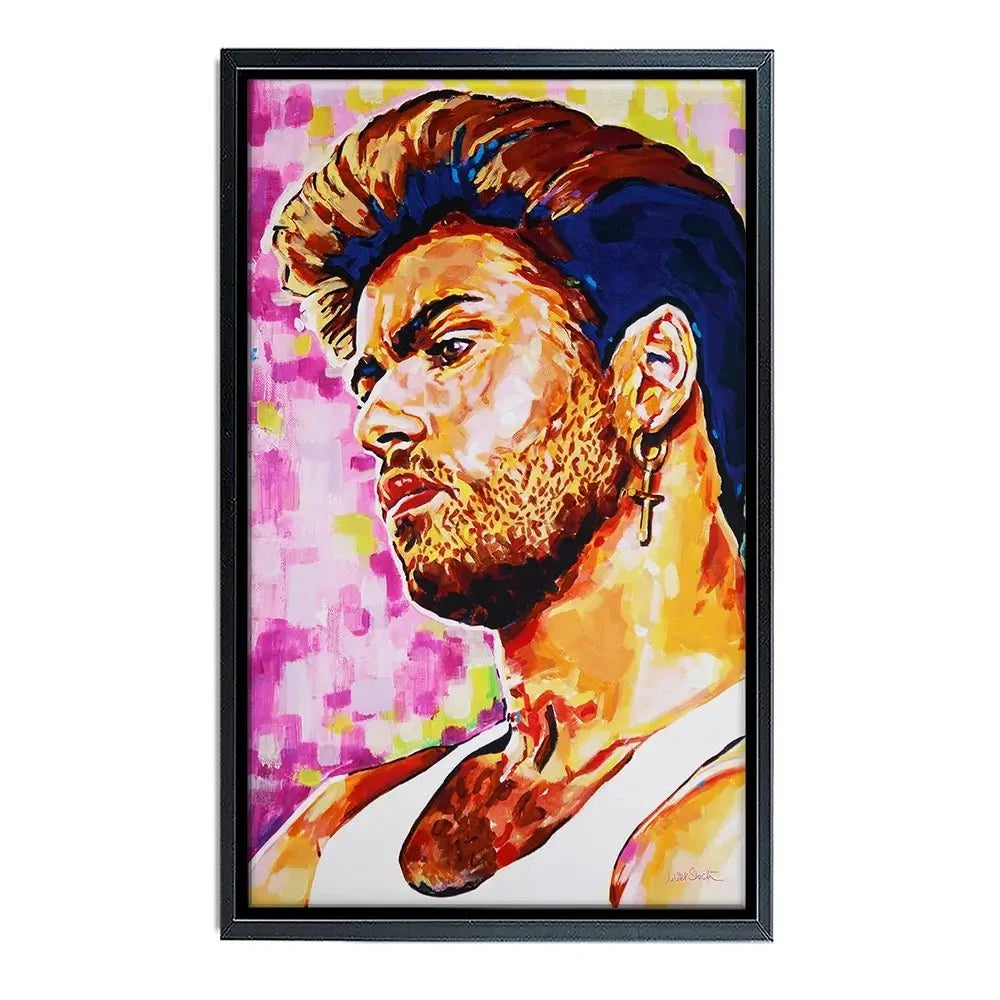 George Michael Canvas Print George Michael Canvas Print wall art product Juliet Stockton
